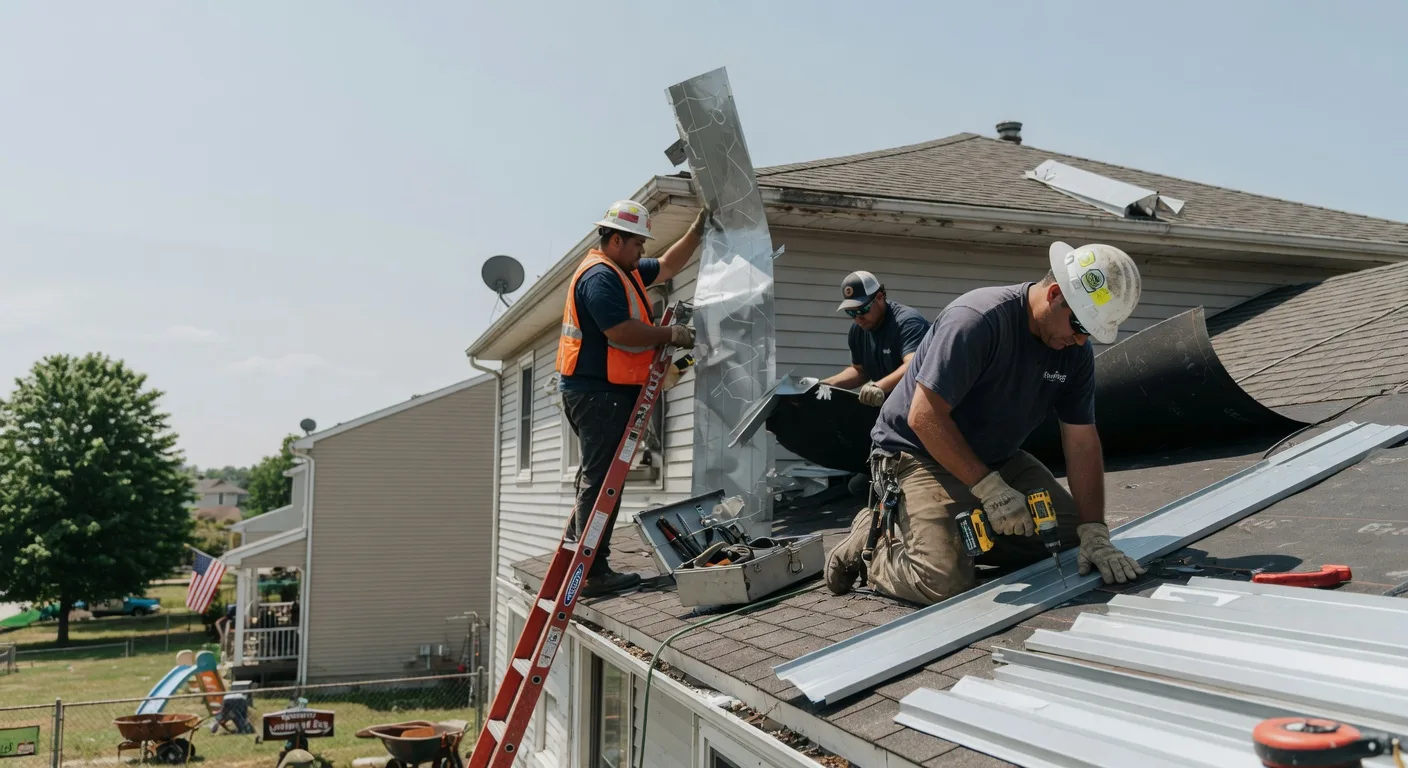 Storm Damage Metal Roof Repair in Jonesport, ME